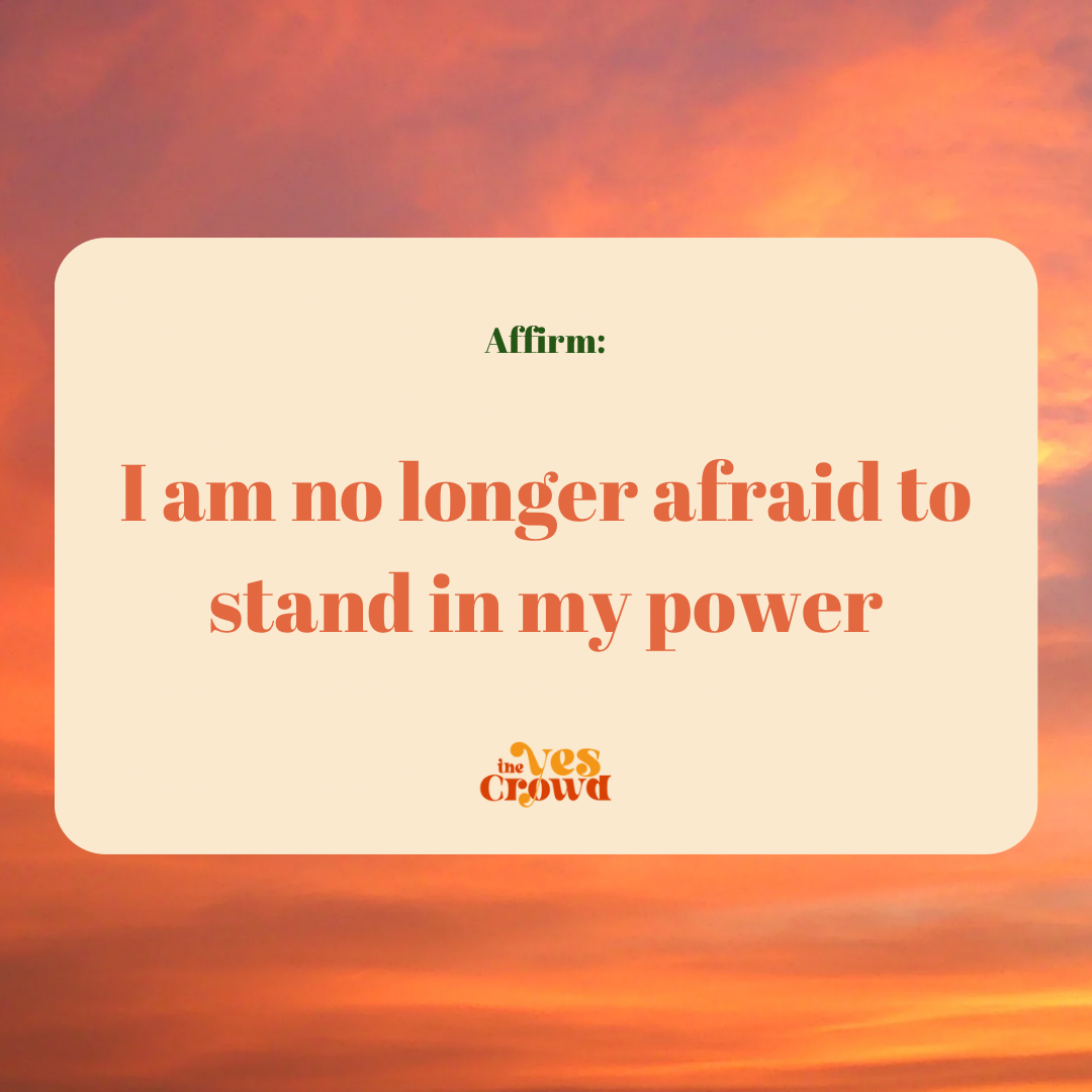 I Am Standing in My Power