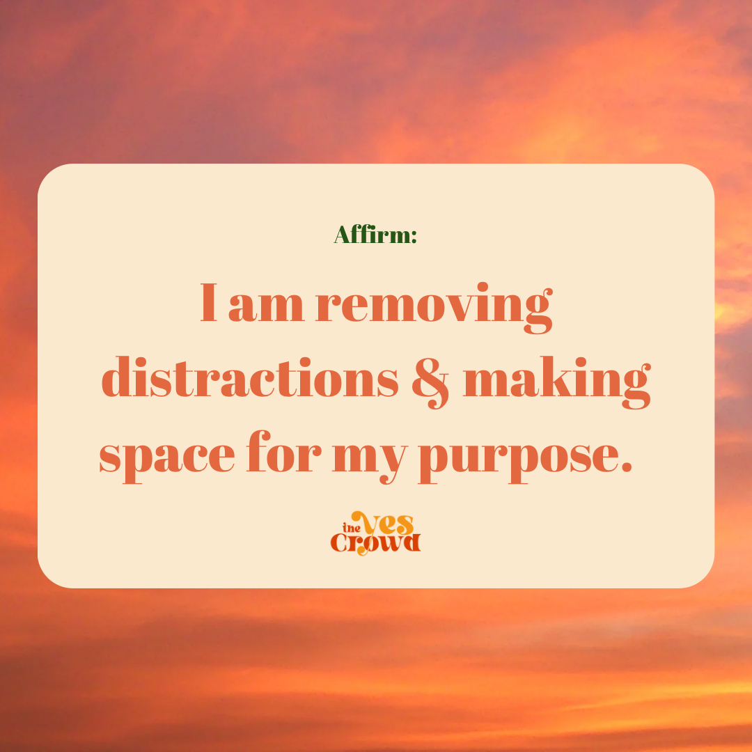 I am Making Room for my Purpose