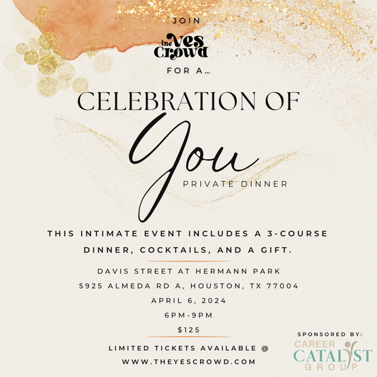 Celebration of You Private Dinner - Houston