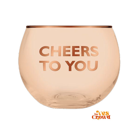 Say Yes to... Celebrating Yourself Rocks Glass